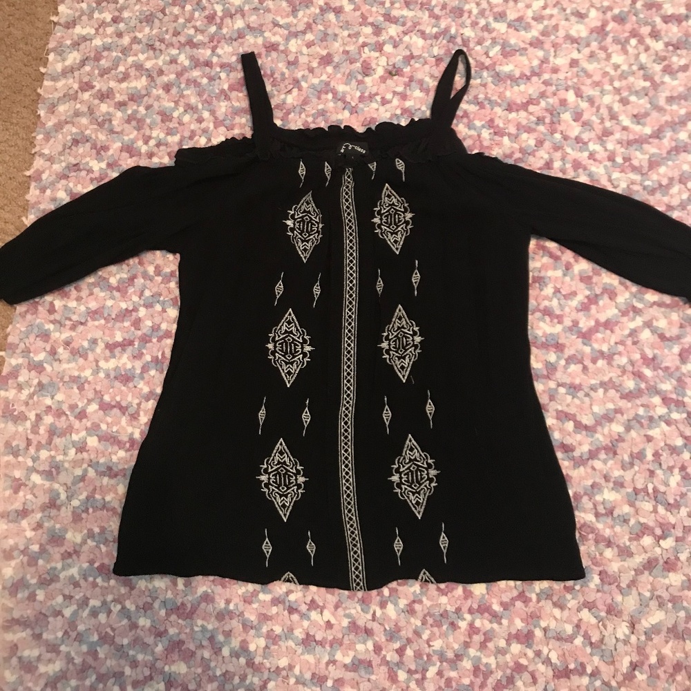 Kids cut out cute formal shirt